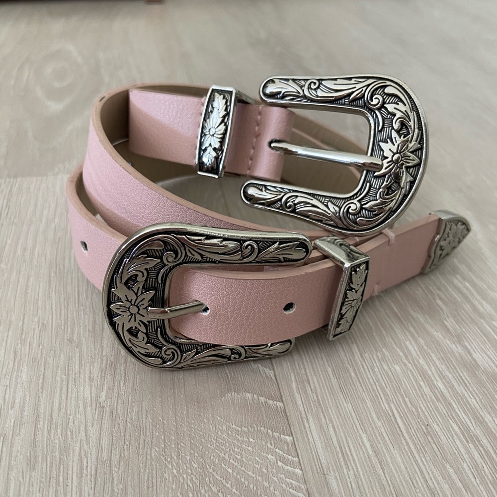 Pink Western Style belt